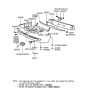 Diagram for 1996 Hyundai Elantra Bumper - 86510-29500