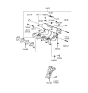 Diagram for 1998 Hyundai Elantra Intake Manifold - 28310-23004