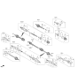 Diagram for 2023 Hyundai Kona N Axle Shaft - 49500-I3000