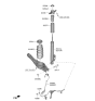 Diagram for 2023 Hyundai Kona N Bump Stop - 55326-K9600