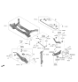 Diagram for Hyundai Kona N Sway Bar Kit - 55510-I3000
