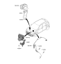 Diagram for Hyundai Kona N ABS Control Module - 58910-I3000