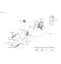 Diagram for Hyundai Kona N Seat Cushion - 88200-I3560-NFU