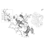 Diagram for 2022 Hyundai Kona N Exhaust Flange Gasket - 28247-2GTT0