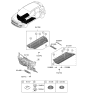 Diagram for 2021 Hyundai Kona Dash Panels - 84120-J9600