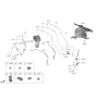 Diagram for 2022 Hyundai Kona N Hydraulic Hose - 58732-I3000