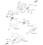 Diagram for Hyundai Veloster N Engine Mount Bracket - 21810-S0100