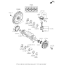 Diagram for 2023 Hyundai Kona N Flywheel - 23200-2G710