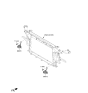 Diagram for Hyundai Kona N Horn - 96611-J9500