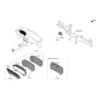 Diagram for 2021 Hyundai Genesis G70 Car Speakers - 94100-G9000