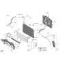 Diagram for 2019 Hyundai Genesis G70 Radiator - 25310-J5020