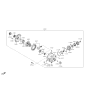 Diagram for 2004 Hyundai Santa Fe Transfer Case Bearing - 47364-39010