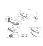 Diagram for 2020 Hyundai Santa Fe Antenna - 95420-C0300