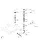 Diagram for Hyundai Genesis GV80 Shock Absorber - 54605-T6270