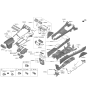 Diagram for 2021 Hyundai Genesis GV80 Cigarette Lighter - 95120-T6000