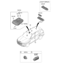 Diagram for Hyundai Genesis GV80 Dome Light - 92810-T1100-VNB