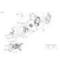 Diagram for 2023 Hyundai Genesis GV70 Air Duct - 88290-T1100