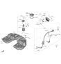 Diagram for Hyundai Genesis GV80 Vapor Canister - 31420-T6800