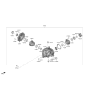 Diagram for 2021 Hyundai Genesis GV80 Spindle Nut - 53062-47611