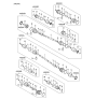 Diagram for 2012 Hyundai Santa Fe Axle Shaft - 49501-1U200