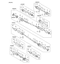 Diagram for 2011 Hyundai Santa Fe Axle Shaft - 49501-1U200