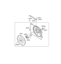 Diagram for 2012 Hyundai Santa Fe Fan Motor - 25380-1U101