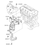 Diagram for 2012 Hyundai Santa Fe Exhaust Heat Shield - 28525-3C820