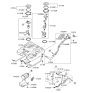 Diagram for Hyundai Fuel Filler Neck - 31030-0W050