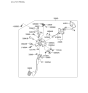 Diagram for Hyundai Santa Fe Clutch Master Cylinder - 41605-2P200