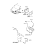 Diagram for 2009 Hyundai Santa Fe Oxygen Sensor - 39210-3CBA0