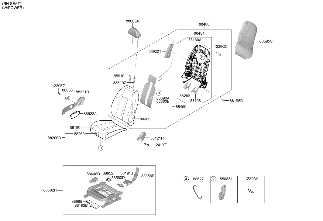 Hyundai 88600-L1130-YTH Track Assembly Right Hand 88600-L1130-YTH Hyundai Track Assembly Right Hand
