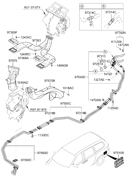 12433-05253 Hyundai Screw-Tapping