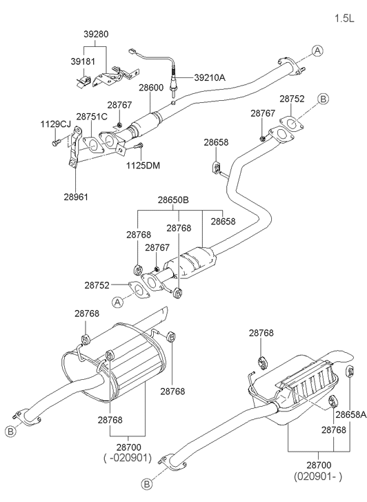 Hyundai 39181-22600 Clip-Connector 39181-22600 Hyundai Clip-Connector