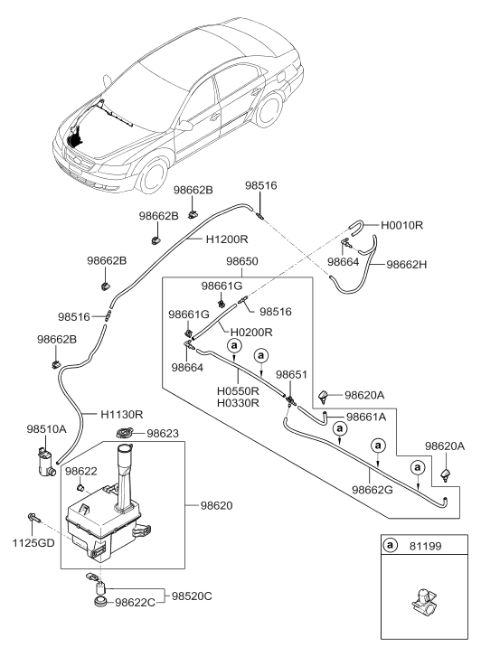 Hyundai 17925-04001 Hose 17925-04001 Hyundai Hose