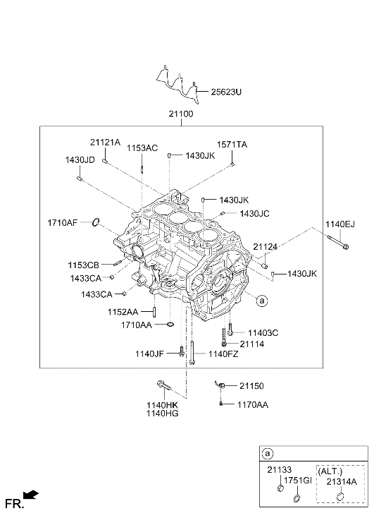 Hyundai 21124-2E100 Bush-Knock 21124-2E100 Hyundai Bush-Knock