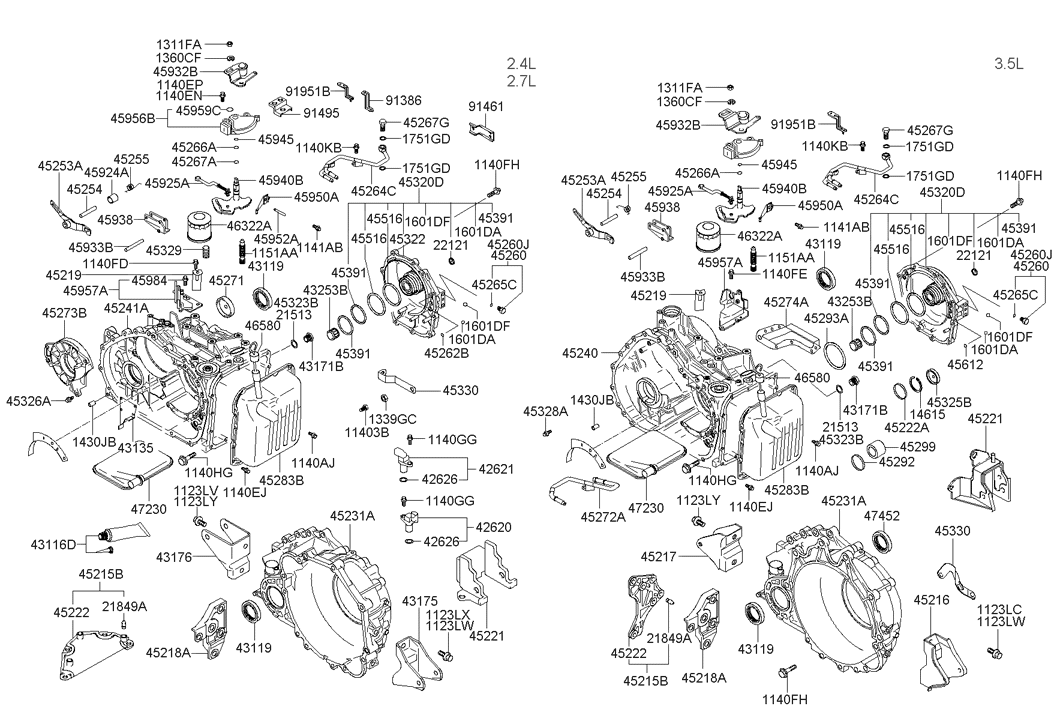 Hyundai 45326-39300 Bolt 45326-39300 Hyundai Bolt