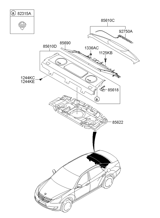 Hyundai 84280-3N060 Pad-Isolation Package Tray 84280-3N060 Hyundai Pad-Isolation Package Tray