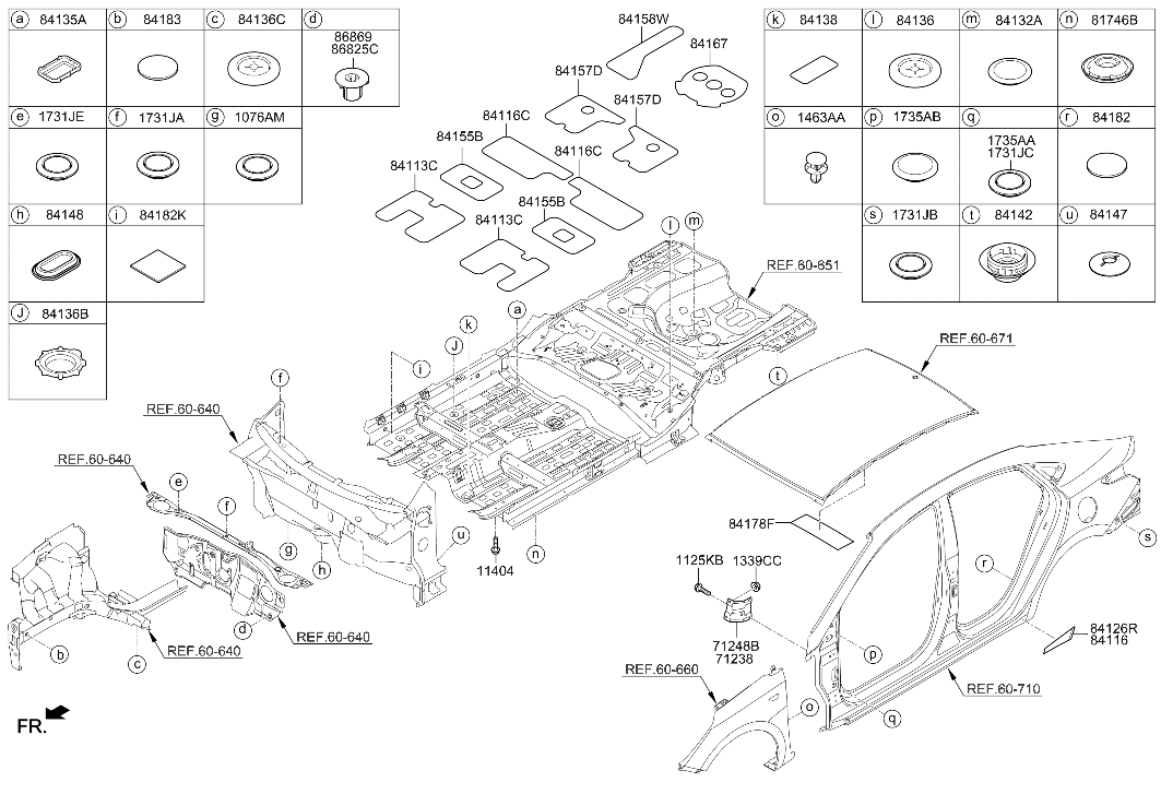 11442-08256-K Hyundai Bolt Flange