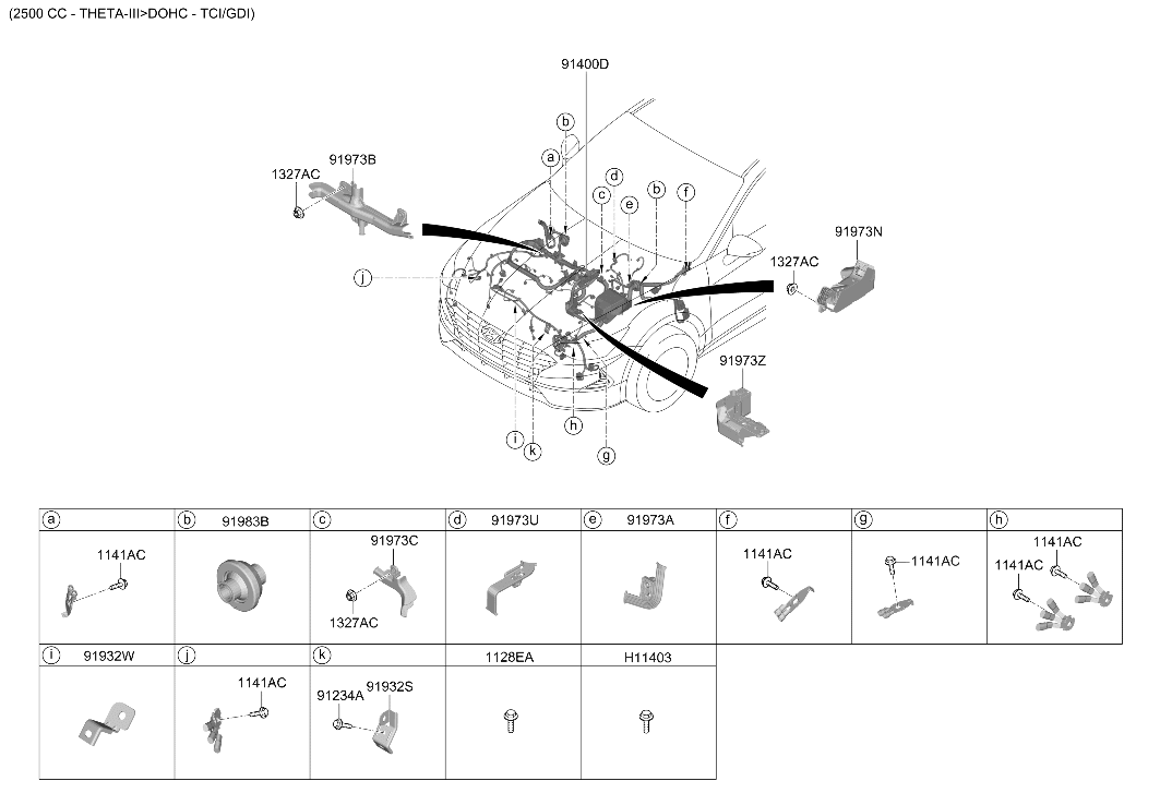 11403-08106-B Hyundai Bolt Flange