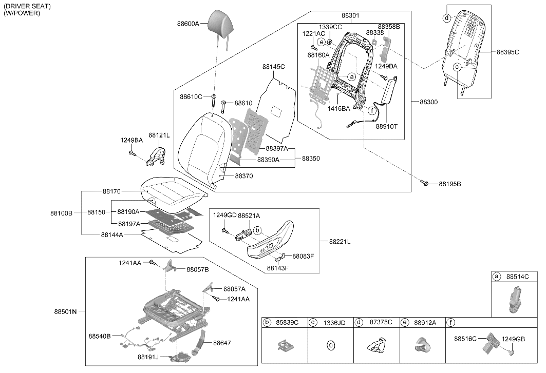 Hyundai 88500-J9220-TRY Left Hand Track Assembly 88500-J9220-TRY Hyundai Left Hand Track Assembly