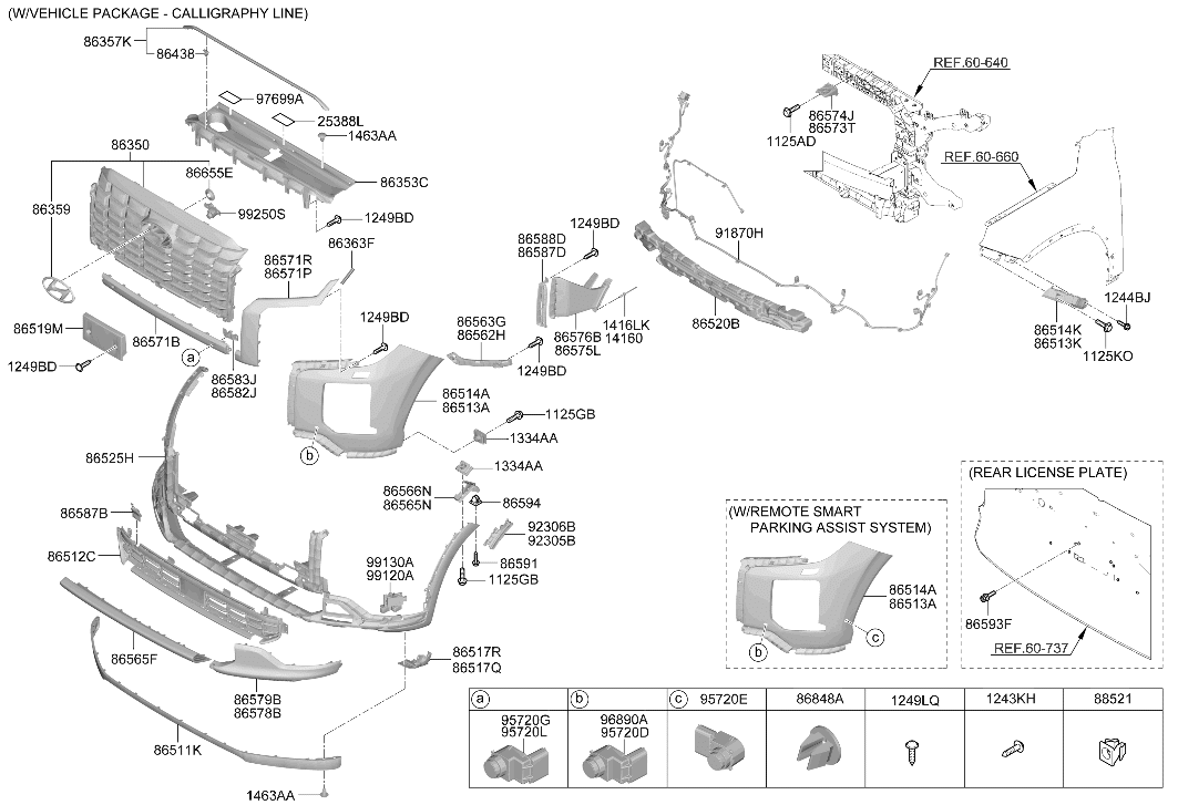86579-S8SA0-TRC Hyundai PIECE-FRONT SKID PLATE,RH
