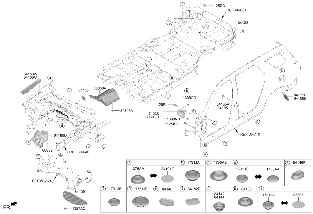 17329-30440-B Hyundai Plug-Drain Hole