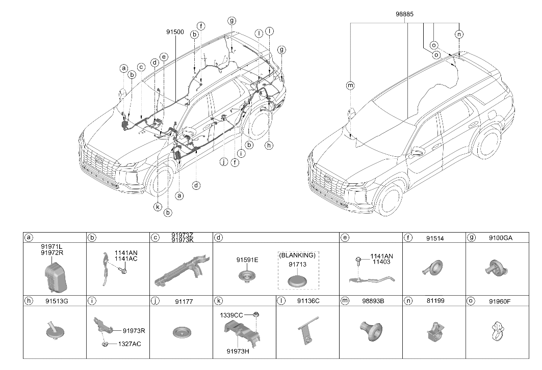 91968-S8010 Hyundai Multi Connector Box,LH