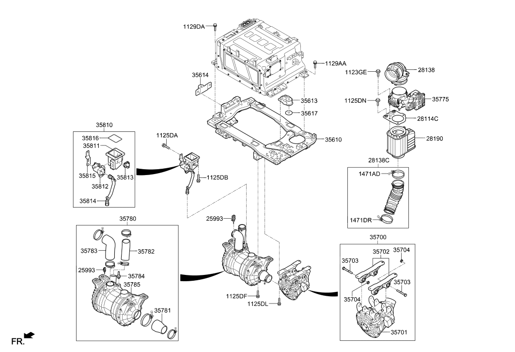 35813-4W000 Hyundai Sensor-Water Level
