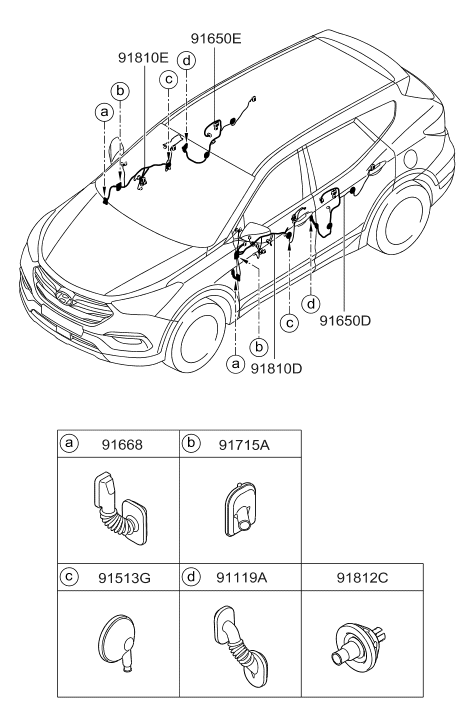 91981-2W010 Hyundai Grommet