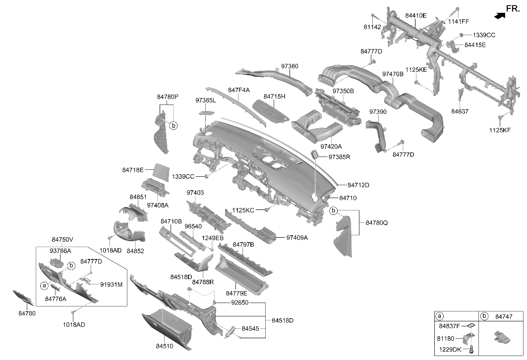 Hyundai 93766-BE100-YPK SW ASSY-EPB 93766-BE100-YPK Hyundai SW ASSY-EPB
