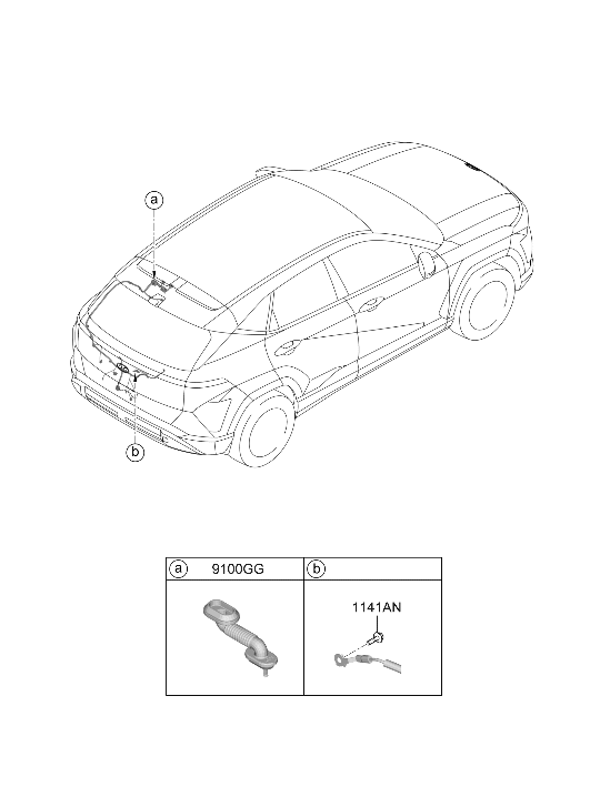 91981-BE050 Hyundai Grommet-Wiring