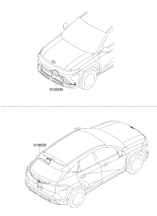 91840-BE011 Hyundai Fem Wiring Assembly