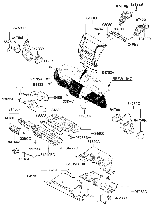 84595-3N500 Hyundai Wiring Assembly-Extension