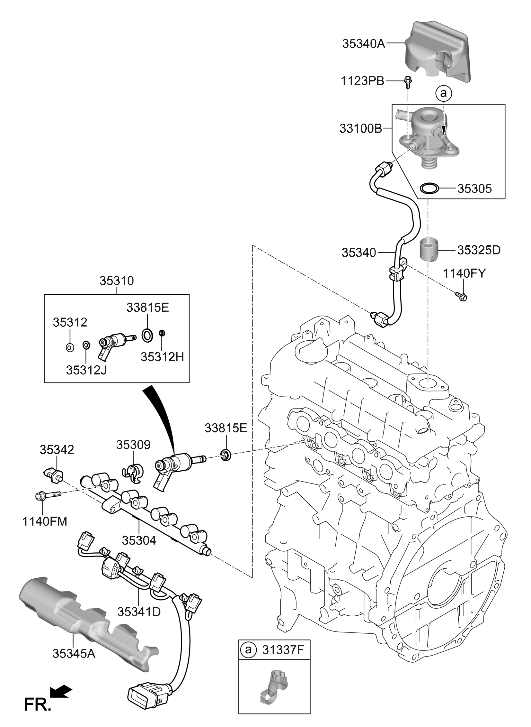Hyundai 35345-03HB1 Foam-Pump 35345-03HB1 Hyundai Foam-Pump